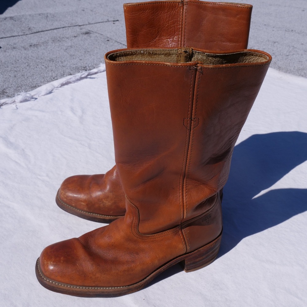 Vintage 1980's Frye Campus boot genuine leather men's 10.5D